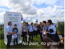 Bill Clark from NIAB introduces the attendees to Cereals