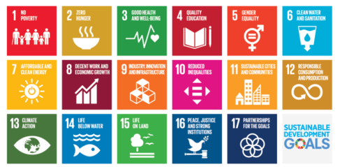 Diagram of the United Nations Sustainable Development Goals