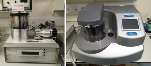 sample preparation instruments for sputter and carbon coating