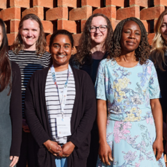 roving researchers from schemes present at the showcase event