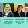 Portraits of the 4 new Fellows