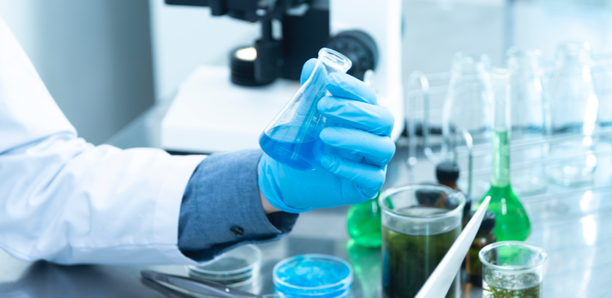 Credit: Chokniti Khongchum, Pexels Person Holding Laboratory Flask