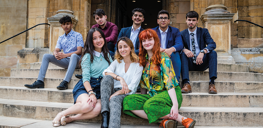 students in Cambridge